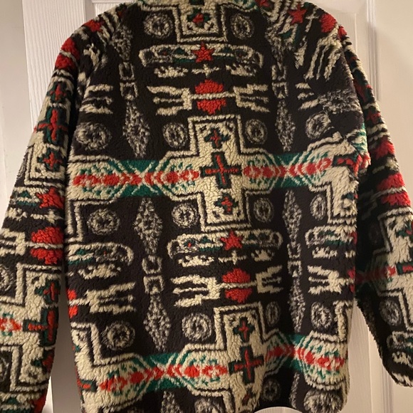 Men's Geometric Manastash Fleece Performance Jacket - Picture 2 of 3